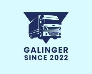 Freight - Transport Delivery Truck logo design