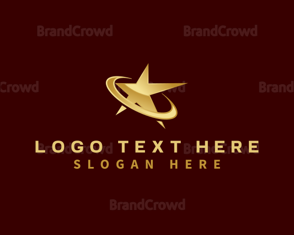 Star Media Orbit Creative Logo