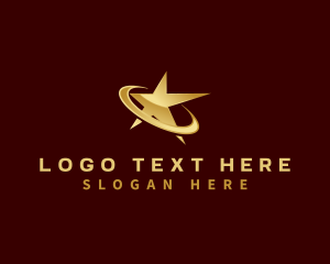 Luxury - Star Media Orbit Creative logo design