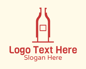 Wine Cellar Bottle Logo