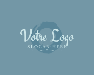 Watercolor - Elegant Fashion Cosmetics logo design