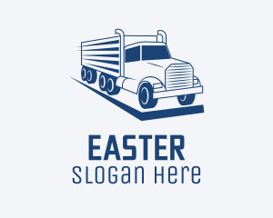 Cargo Truck Distrubition Logo