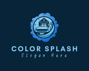 Car House Cleaning  logo design