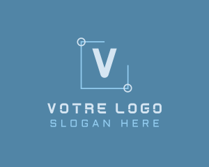 Geometry Modern Technology logo design