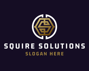 Premium Cryptocurrency Letter S logo design