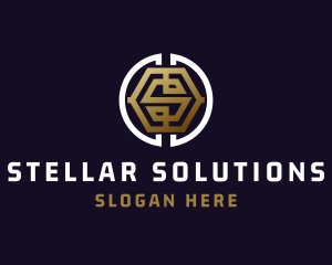 Premium Cryptocurrency Letter S logo design