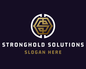 Premium Cryptocurrency Letter S logo design