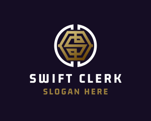 Premium Cryptocurrency Letter S logo design