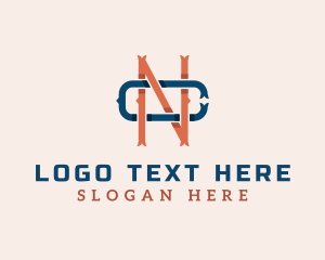 Letter Cn - Elegant Traditional Business logo design