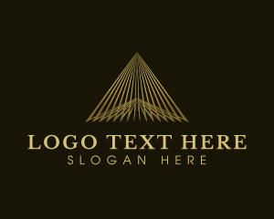 Luxurious - Luxury Pyramid Consultant logo design