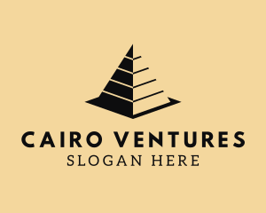 Cairo - Business Agency Pyramid logo design