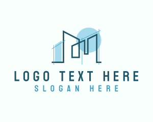 Building - Architecture Building Contractor logo design