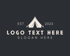 Outdoor - Countryside Camp Adventure logo design