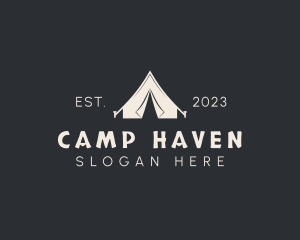 Countryside Camp Adventure logo design