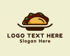 Food - Taco Food Delivery logo design