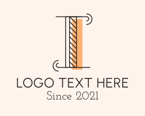 Engineering - Letter I Engineering logo design