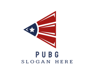 Politician - USA American Flag logo design