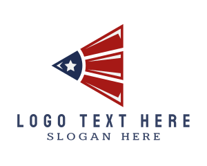 USA American Flag Logo