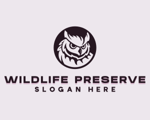 Wildlife Owl Aviary logo design