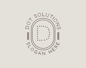 Fashion Dotted Boutique Accessory logo design