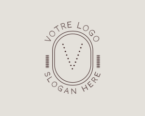 Fashion Dotted Boutique Accessory logo design