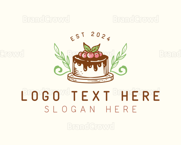 Sweet Cake Fruit Tart Logo