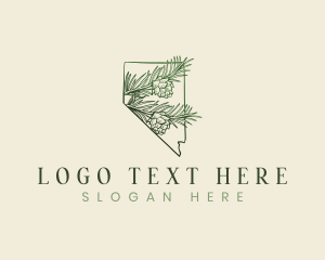 Outdoor - Leaf Pinon Nevada logo design