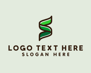Vegan - Creative Studio Letter S logo design
