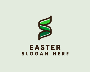 Vegan - Creative Studio Letter S logo design