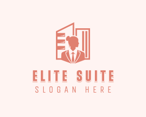 Executive Manager Woman logo design