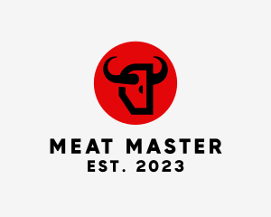 Bull Steak Restaurant  logo design