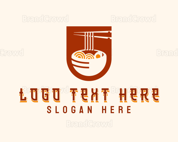 Asian Ramen Cuisine Logo