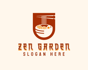 Asian Ramen Cuisine logo design