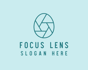 Egg Photography Lens logo design