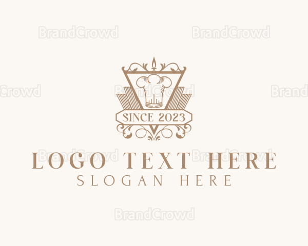 Gourmet Chef Restaurant Logo