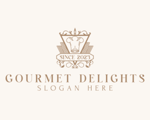 Gourmet Chef Restaurant  logo design