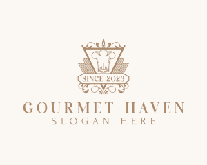 Gourmet Chef Restaurant  logo design