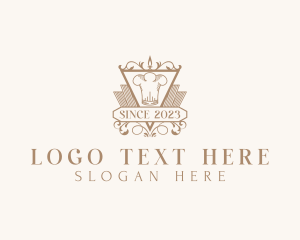 Fine Dining - Gourmet Chef Restaurant logo design