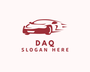 Race - Sedan Car Racing logo design