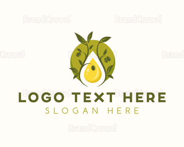 Extract Oil Olive Logo