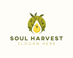 Extract Oil Olive logo design