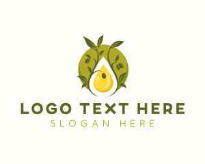 Harvest - Extract Oil Olive logo design