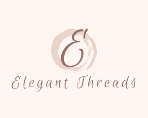 Feminine Business Watercolor logo design