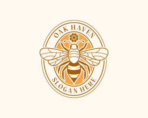 Honey Bee Farm Logo