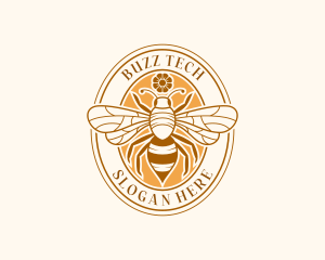 Honey Bee Farm logo design