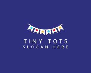 Toddler - Party Event Banner logo design
