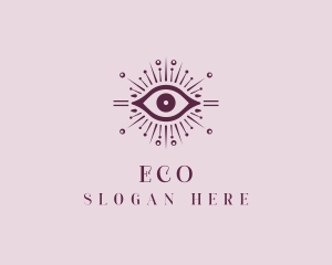 Cosmic Spiritual Eye Logo