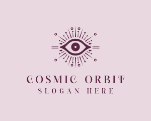 Cosmic Spiritual Eye logo design