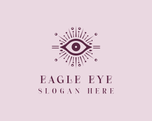 Cosmic Spiritual Eye logo design