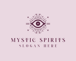 Cosmic Spiritual Eye logo design